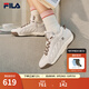 斐樂(lè )（FILA）官方女鞋ADE德訓鞋運動(dòng)鞋2025秋季新款鞋子老爹鞋休閑鞋 古白色/羊皮紙粉-NC 38