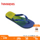 havaianas哈唯納BrasilFresh漸變色人字拖夏外穿夾腳平底拖鞋海邊 7893-海洋藍 41-42 巴西碼
