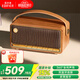 漫步者（EDIFIER）M285復古便攜藍牙音箱藍牙5.4戶(hù)外手提音響家庭影院電腦桌面長(cháng)續航大功率立體聲播放器情人節禮物 木紋色