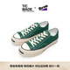 TCMADEX BROSHOOD聯(lián)名李燦森同款開(kāi)口笑低幫硫化帆布鞋厚底日系潮流板鞋 綠色 41  尺碼建議