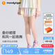 moodytiger【仙女家族】女童短裙速干涼感夏季兒童半身裙高腰輕薄透氣運動(dòng)裙