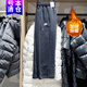 耐克（NIKE）運動(dòng)褲男褲秋冬季加絨保暖休閑褲健身訓練褲子直筒褲長(cháng)褲DX05 DX0544-010 L