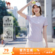 駱駝（CAMEL）速干冰感T恤女透氣短袖網(wǎng)球運動上衣 C23BABLH393A5 星月紫 M