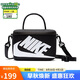 耐克NIKE單肩包/斜挎包中性鞋盒包NIKE休閑包FN3059-010黑白均碼