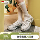 FILA斐樂(lè )官方PEBBLE SANDAL復古涼鞋女2025年芭蕾涼鞋休閑鞋