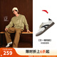 安踏（ANTA）蓋蓋鞋丨王一博同款薄底運動(dòng)休閑時(shí)尚潮流百搭2025年秋新款女板鞋 象牙白/基礎黑/信鴿灰-2 37.5 (女6.5)