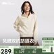 蕉下（beneunder）外套女衛(wèi)衣防曬防風(fēng)運(yùn)動(dòng)戶外秋季新品DS003燕麥白L