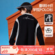ASK JUNIOR男童polo衫秋中大童撞色刺繡加厚休閑T恤運動(dòng)服 麻灰 160