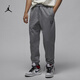 耐克喬丹男子薄絨長(cháng)褲春季純棉針織舒適衛褲JORDAN FV7252 091碳素灰 L
