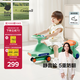 babycare扭扭車防側(cè)翻兒童溜溜車搖搖車寶寶滑行玩具車3-6歲 賽琳綠音樂款