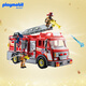 摩比世界（playmobil）救火消防車(chē)玩具兒童仿真汽車(chē)積木模型出游禮物 71233 生日禮物