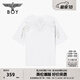 BOY LONDON【荷魯斯之眼】短袖三鷹翅膀印花潮酷T恤N01052 白色 M