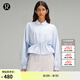 lululemon丨Logo Charm女士腰部系帶夾克 LW3HURS 風(fēng)車(chē)淺藍(lán) M /8