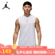 Jordan男無(wú)袖背心喬丹 JORDAN Dry-FIT 速干透氣FN5857-100白L