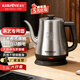 金灶（KAMJOVE）家用電熱水壺自動(dòng)斷電燒水壺泡茶壺304不銹鋼大容量開(kāi)水壺拉弧長(cháng)嘴茶藝壺電水壺 1.5L T-94不銹鋼色