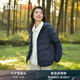 AIGLE艾高羽絨服WR防潑水戶外防風(fēng)保加厚暖上衣白鵝絨外套女士 帝國深藍 BD961 M (38) (165/88A)