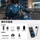影石（Insta360）x5 全景運動(dòng)相機 8K高清 instax360x5 防抖防水手持口袋攝像機旅行Vlog摩托車(chē)騎行滑雪路亞攝像頭 摩托車(chē)套裝 極夜黑【原裝256g卡】曬單返60紅包 官方標配