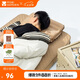 牧高笛（MOBIGARDEN）充氣枕 戶外露營便攜彈力自動充氣海綿氣枕 NX21663018 暖沙色