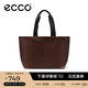 愛(ài)步（ECCO） 包包 極簡(jiǎn)風(fēng)單肩包中性大容量手提包 9107570 紅棕色(具體顏色隨機發(fā)出）
