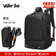 Walker Shop男士雙肩包商務(wù)通勤大容量背包【干濕分離獨立鞋倉】輕便旅行包 黑色（33cm*20cm*50cm） 19寸（獨立鞋倉）