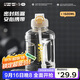 炊大皇運動(dòng)水杯噸杯大容量噸桶運動(dòng)水壺塑料水杯 白色1600ml