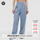 lululemon丨Daydrift? 女士高腰長褲 LW5HIGA 水洗牛仔藍(lán) M