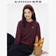 佐丹奴衛(wèi)衣女小老虎刺繡女生簡(jiǎn)約寬松休閑圓領(lǐng)套頭衫05322784