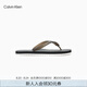 Calvin KleinJeans【七夕禮物】25夏男ck字母沙灘泳池人字拖涼拖鞋YM01265 0GM-太空黑 42