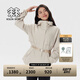 KOLON SPORT/可隆防水夾克 女子戶(hù)外戈爾科技透濕休閑商務(wù)防風(fēng)外套- LKWJ4AT560-GR 灰褐 XL 175/96A