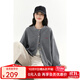 飛鳥(niǎo)和新酒2025秋季新款時(shí)尚休閑小個(gè)子寬松灰色棒球服短款外套女 其它深灰HRC03 預(yù)售[10月13日] M