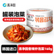 清凈園宗家府韓國進(jìn)口 香脆泡菜罐頭 160g罐裝韓式辣白菜醬菜咸菜下飯菜