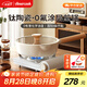 Amercook鈦陶瓷平底鍋煎鍋不粘鍋無涂層煎蛋牛排深煎鍋家用電磁爐燃氣灶用