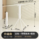 法路易章魚(yú)落地晾衣架折疊陽(yáng)臺家用不占地方的八爪魚(yú)曬衣架移動(dòng)晾曬神器 【白色】升級款-可伸縮晾曬桿+曬襪夾