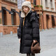 G.DUCKKIDS品牌童裝兒童羽絨服女童冬裝加厚保暖羽絨外套女孩5-12歲洋氣衣服 黑色 120