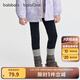 巴拉巴拉balaOne童裝兒童打底褲女童2025秋冬裝新款加絨長(zhǎng)褲耐磨 黑色90001 120