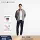 TOMMY HILFIGER【柔順雙面布】秋冬男裝純色休閑抽繩束腳運(yùn)動針織衛(wèi)褲32361 藏青色DW5 L