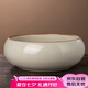 琦軒源黃汝窯茶洗缸水盂功夫筆洗茶具盆配件茶道零配茶渣缸洗茶杯家用