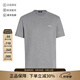 杰尼亞（Zegna）男士棉質(zhì)休閑運動(dòng)圓領(lǐng)短袖T恤男裝禮物男 E7360A5 B760 K95 麻灰色小LOGO刺繡 52 /xl
