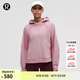 lululemon丨Scuba 女士寬松款側開(kāi)口連帽衫 LW3IU6S 薔薇粉 M /L