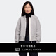 加拿大鵝（Canada Goose）【新品】Sierra女士白標羊毛抓絨外套飛行員夾克 7224WW 9309 花灰銀樺色 S