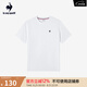 樂(lè)卡克法國(guó)公雞夏季圓領(lǐng)短袖T恤 L242UECA0301 瓷白色 L