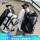 回力旅行包男大容量雙肩包防潑水斜挎手提休閑運(yùn)動(dòng)登山包出差電腦背包 黑色【80L 可登機(jī)免托運(yùn)】