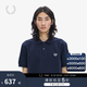 Fred Perry男士POLO衫2025夏季休閑麥穗重磅短袖多彩T恤M6000 608/海軍藍 L 此款尺碼偏大