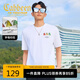 卡賓【索羅娜涼感】圖案短袖T恤25夏季新款百搭男女同款圓領(lǐng)上衣