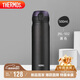 膳魔師（THERMOS）保溫杯500ml男女士?jī)和悠呦η槿斯?jié)教師節(jié)禮物JNL-502黑色