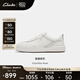 Clarks其樂(lè )Courtlite Pure新品男鞋復古時(shí)髦厚底運動(dòng)德訓休閑板鞋 白色 261852847 41