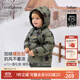 babylove【清倉(cāng)】嬰幼兒羽絨服加絨保暖連帽外套新生兒寶寶三防羽絨外穿 星漢燦爛 90
