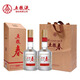 五糧液股份 五糧春 濃香型 四川宜賓白酒 糧食酒 52度 500mL 2瓶 五糧春二代（含禮袋）