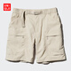 優(yōu)衣庫男裝女裝尼龍休閑工裝短褲/褲子463870 476562 476562/31米色 S /165/72A