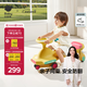 babycare扭扭車防側(cè)翻兒童溜溜車搖搖車寶寶滑行玩具車3-6歲 洛克黃音樂(lè)款